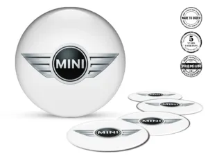 Mini Cooper Adesivi Cerchio Auto Loghi Cupola Lusso